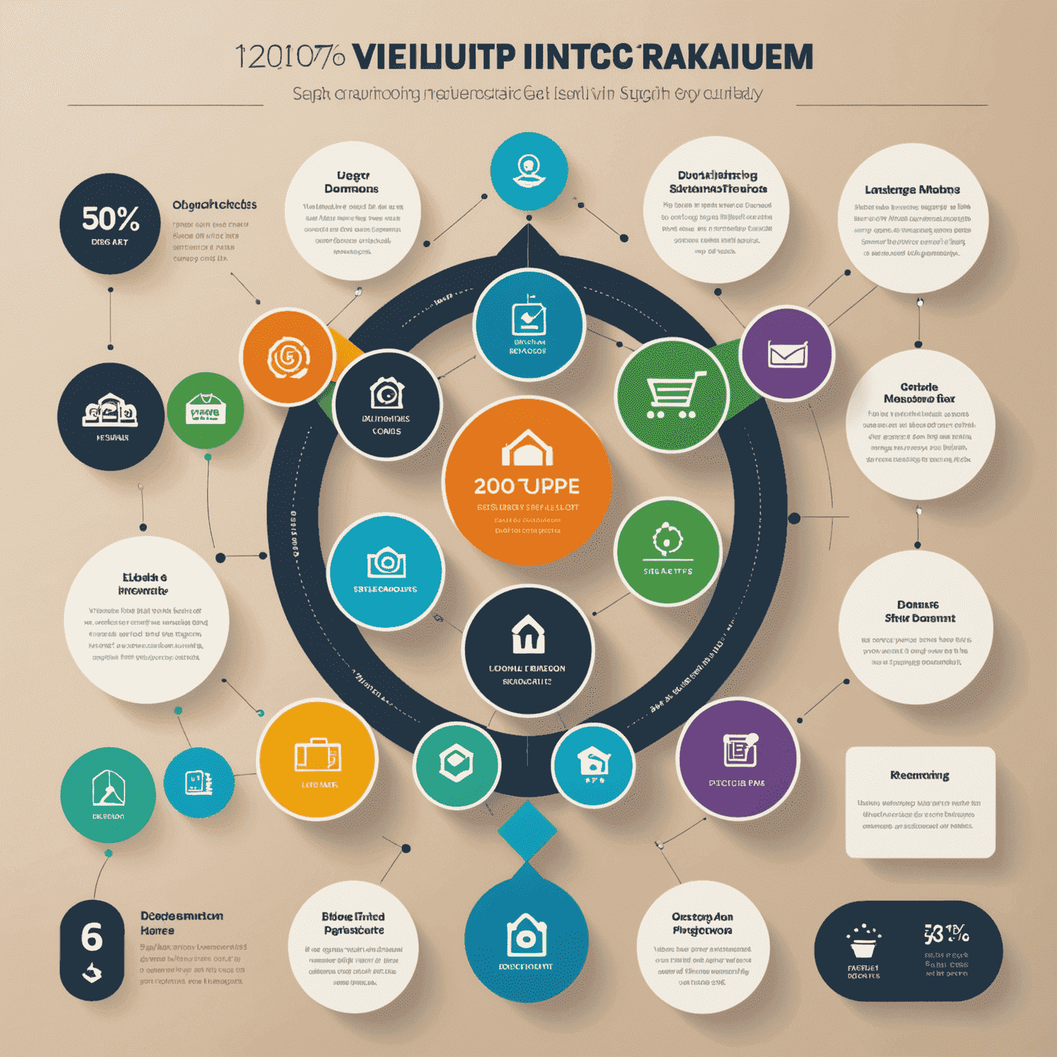 An infographic showing different tiers of a loyalty program, with icons representing various rewards and perks at each level, such as free shipping, exclusive discounts, and VIP events